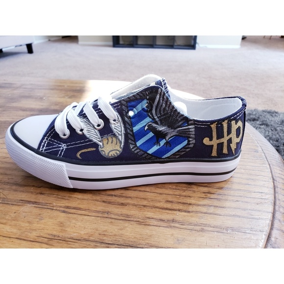 Handpainted Ravenclaw Shoes - Picture 3 of 6